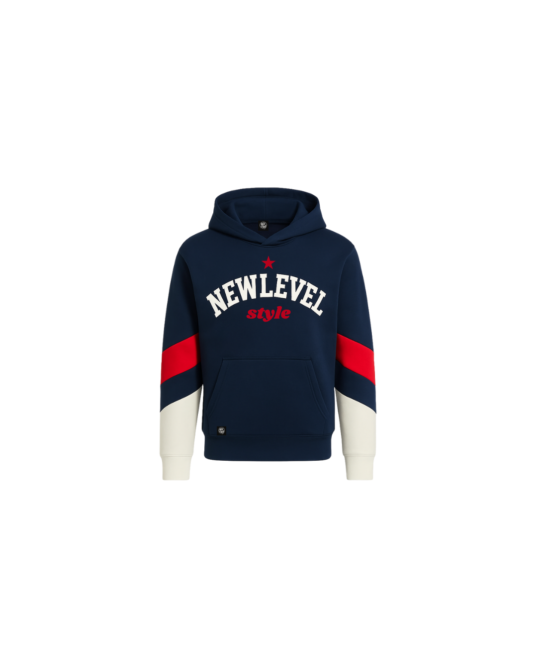 Hoodie NEWLEVEL Colorblock