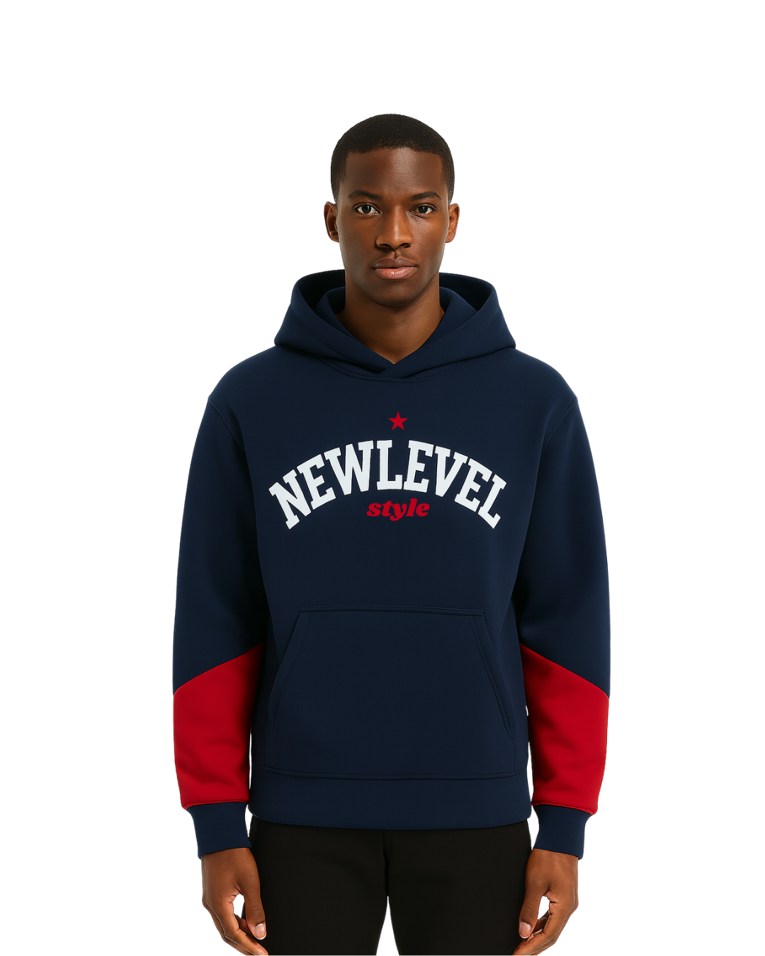 Hoodie NEWLEVEL Colorblock